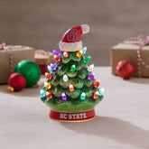 8" LED Ceramic Christmas Tree, North Carolina State University