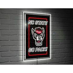 North Carolina State University College Rectangle Neolite LED Decor