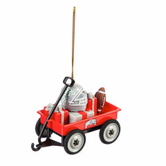 Ohio State Team Wagon Ornament