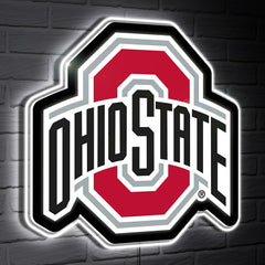Ohio State Buckeyes LED Wall Decor, Glazelite, Logo