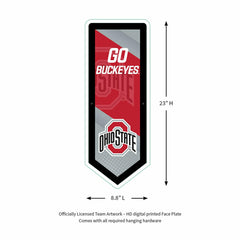 LED Wall Decor, Pennant, Ohio State University