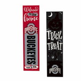 47" Double Sided Leaner, Ohio State University, Halloween