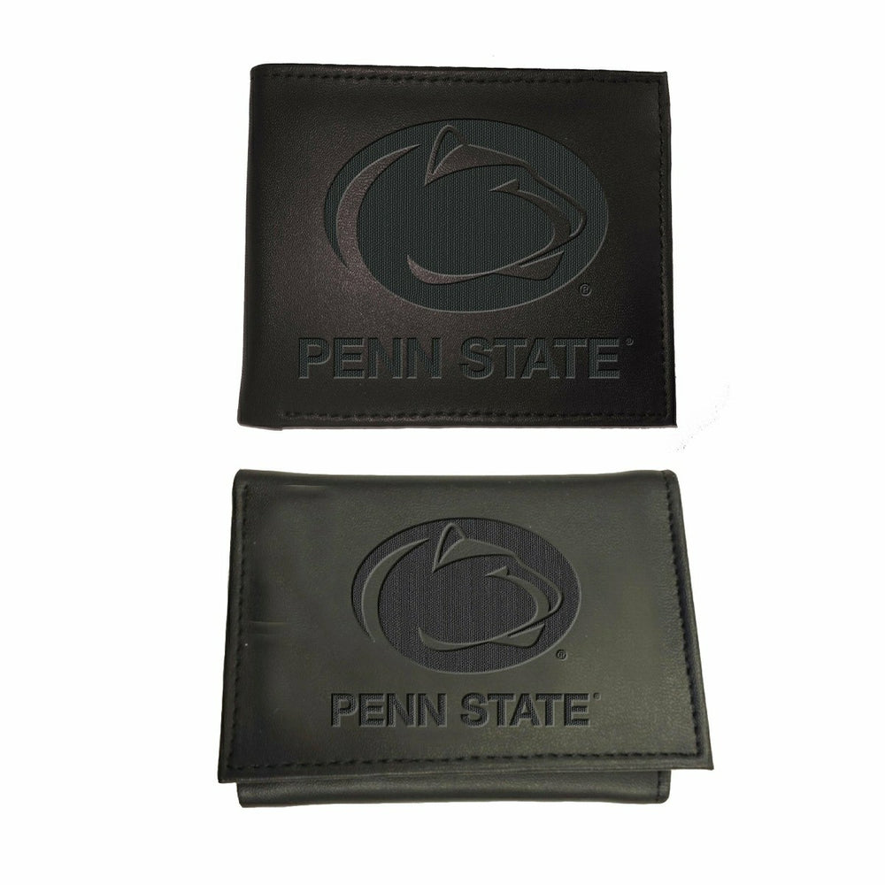Penn State, Bi-Fold and Tri-Fold Wallet Gift Set, Black