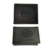 Penn State, Bi-Fold and Tri-Fold Wallet Gift Set, Black