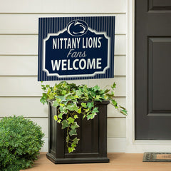 Penn State Coroplast Yard Sign, "Fans Welcome"