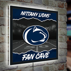 Penn State 23"H x 23"L LED Wall Decor, Edgelite, Square