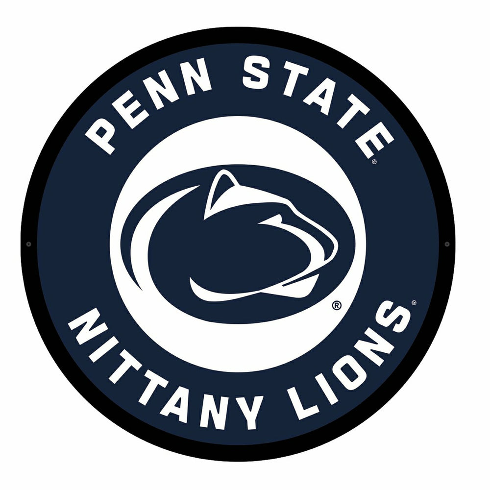 LED Wall Decor, College Football Round, Penn State