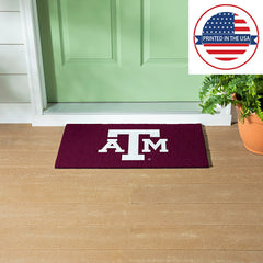 Full Color PVC Mat, 16" x 28", Texas A&M