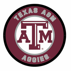 LED Wall Decor, Round, Texas A&M