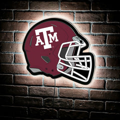 LED Wall Decor, Helmet, Texas A&M
