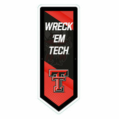 LED Wall Decor, Pennant, Texas Tech University