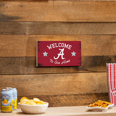 University of Alabama Wood Wall Sign, 6x11