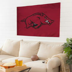 University of Arkansas Single Sided Estate Flag with 2 Grommets, 3'x5'