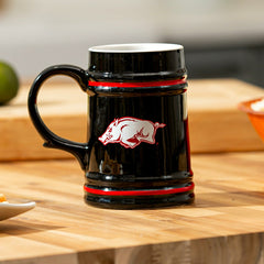 University of Arkansas Ceramic Stein Cup, 24oz