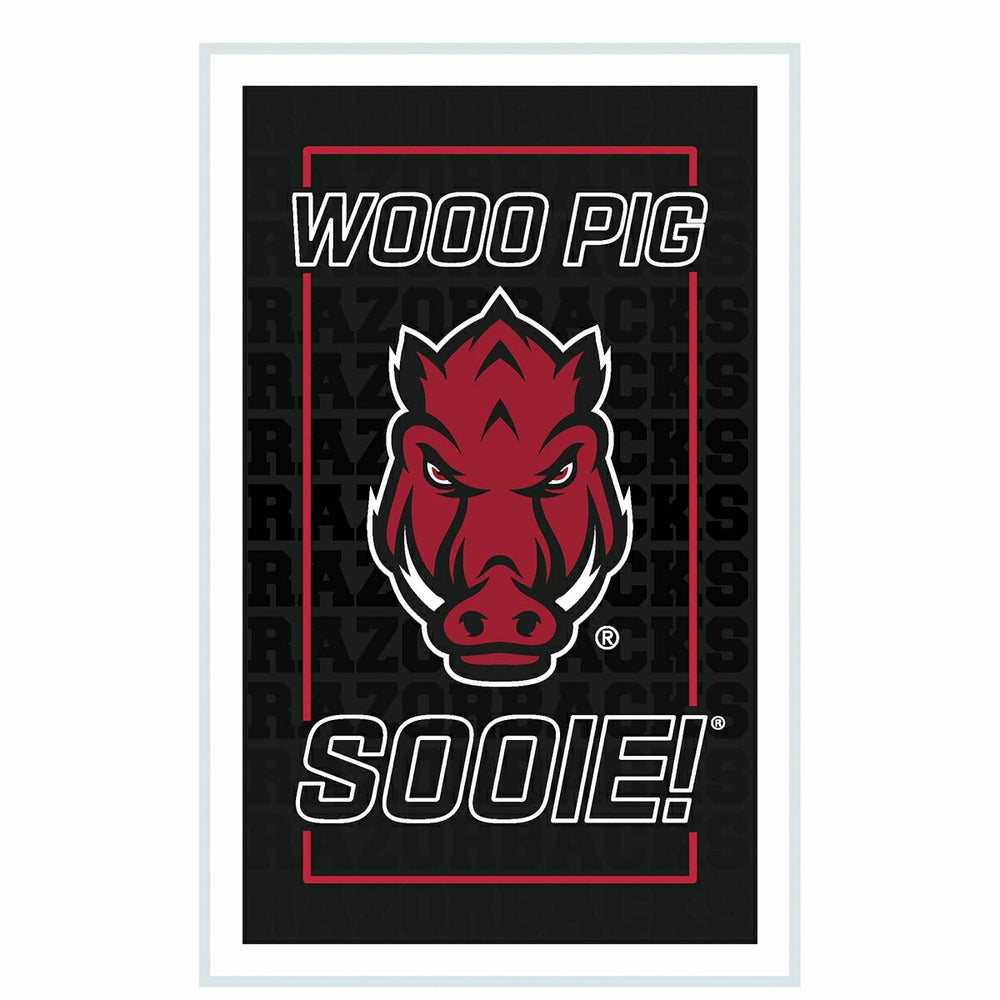 University of Arkansas College Rectangle Neolite LED Decor