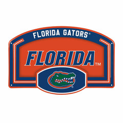University of Florida USA Embossed Steel Wall Sign, 11" x 17"