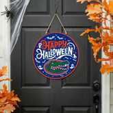 University of Florida Halloween Round Door Décor with Hanging Rope, 18
