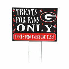 University of Georgia Yard Sign, Halloween Treats for Fans