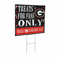 University of Georgia Yard Sign, Halloween Treats for Fans