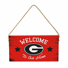 University of Georgia Wood Wall Sign, 6x11