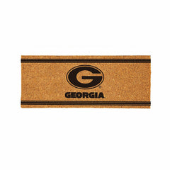 University of Georgia Extra Large One Color Coir Mat, 60"x24"