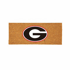 University of Georgia Extra Large Full Color Coir Mat, 60"x24"