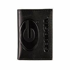 University of Georgia, Tri-Fold Wallet, Black