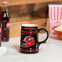 University of Georgia Ceramic Stein Cup, 24oz