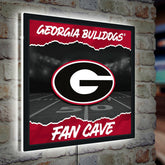 University of Georgia 23"H x 23"L LED Wall Decor, Edgelite, Square