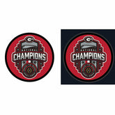 University of Georgia National Champions College Large Round Edgelite