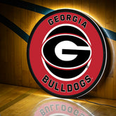 LED Wall Decor, Round, University of Georgia