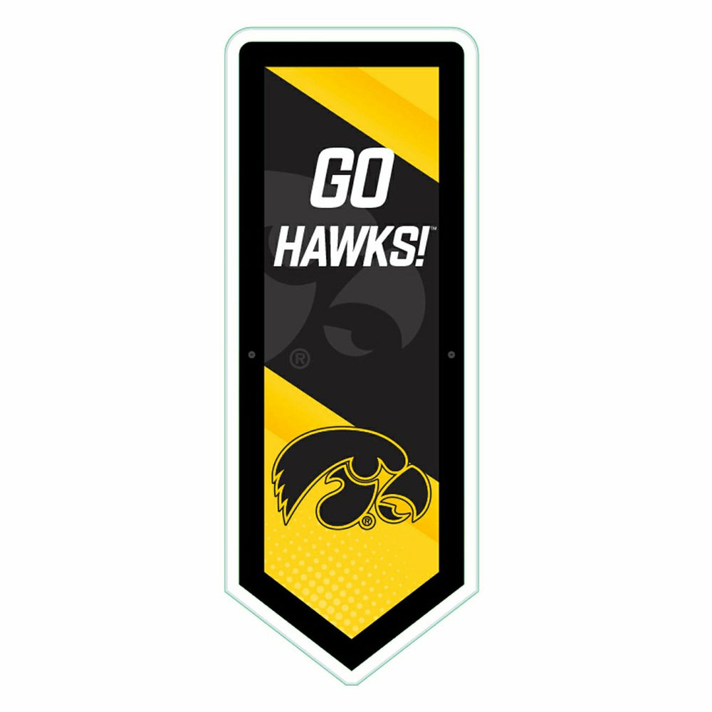 LED Wall Decor, Pennant, University of Iowa