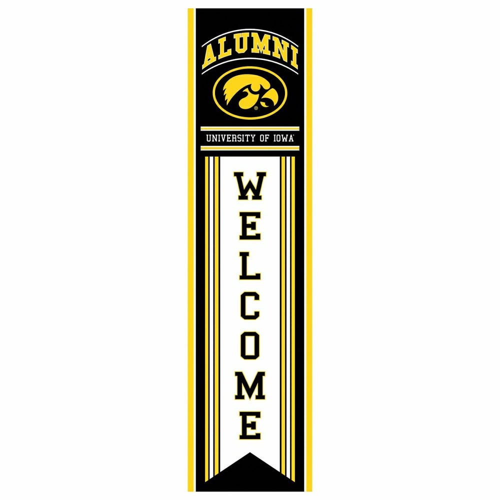 University of Iowa Alumni Single Sided Large Leaner, 46"