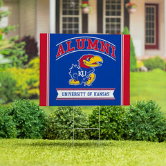 University of Kansas Coroplast Yard Sign Alumni