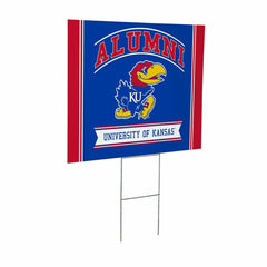 University of Kansas Coroplast Yard Sign Alumni