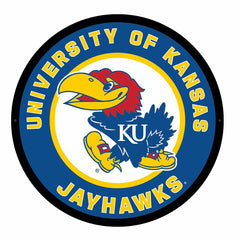 LED Wall Decor, Round, University of Kansas
