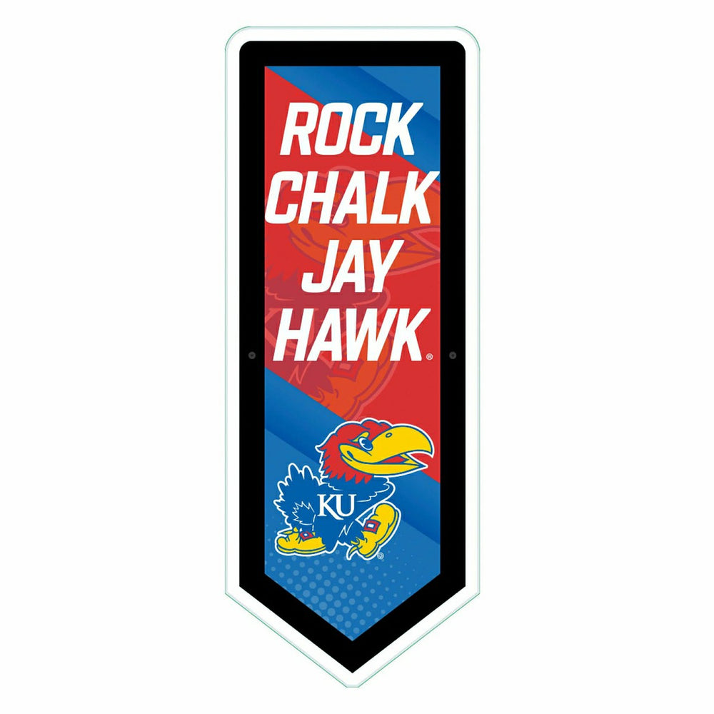 LED Wall Decor, Pennant, University of Kansas