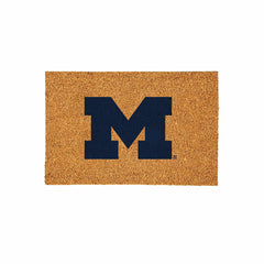 University Of Michigan Large Full Color Coir Mat, 36"x24"