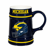 University Of Michigan Ceramic Stein Cup, 24oz