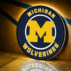 LED Wall Decor, Round, University Of Michigan