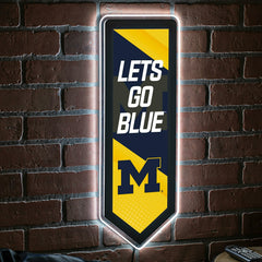 LED Wall Decor, Pennant, University Of Michigan