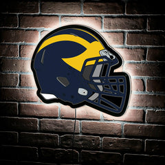 LED Wall Decor, Helmet, University Of Michigan