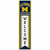 University Of Michigan Alumni Single Sided Large Leaner, 46"