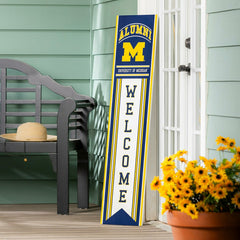 University Of Michigan Alumni Single Sided Large Leaner, 46"