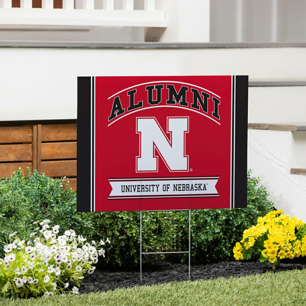 University of Nebraska Coroplast Yard Sign Alumni
