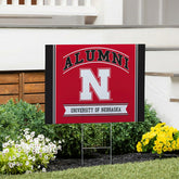 University of Nebraska Coroplast Yard Sign Alumni