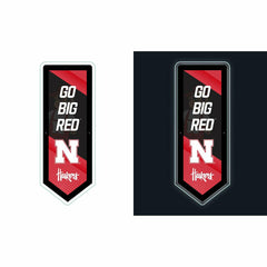 LED Wall Decor, Pennant, University of Nebraska