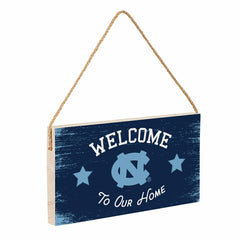 University of North Carolina Wood Wall Sign, 6x11
