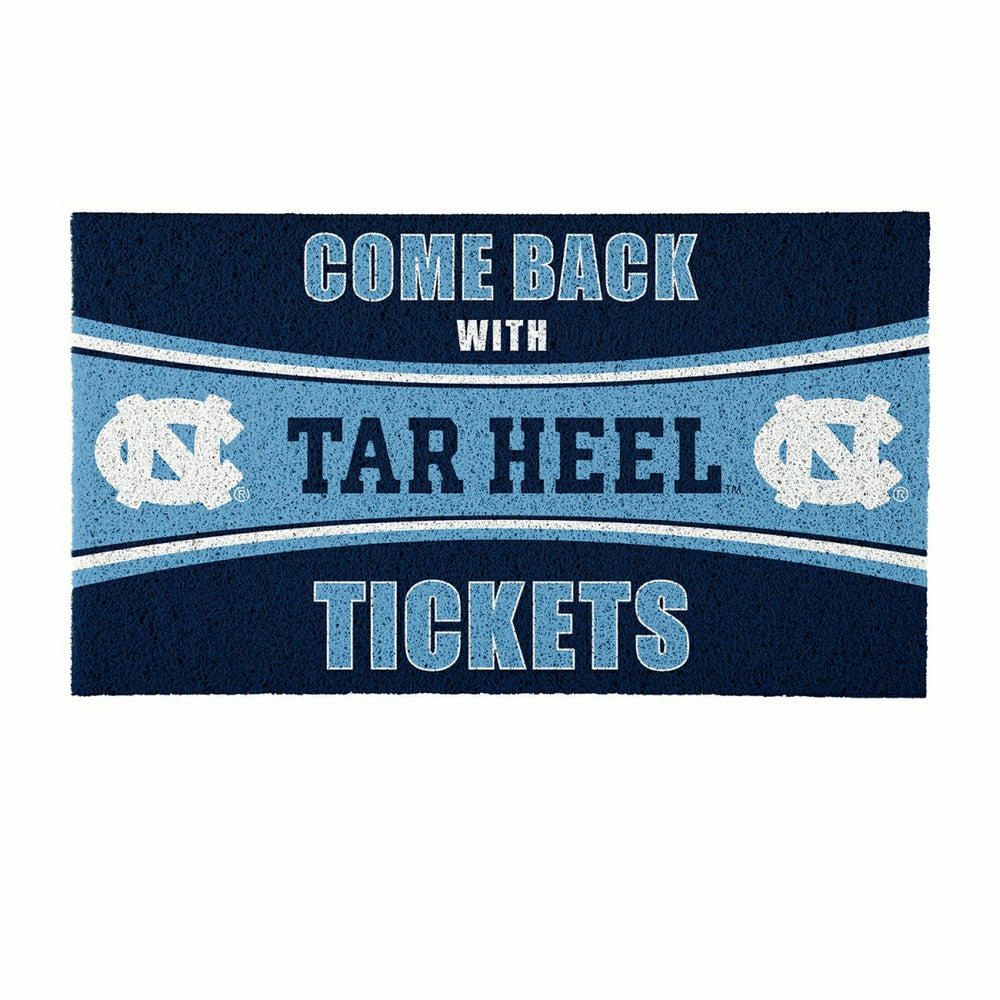 28" x 16" PVC Trapper Mat, Come Back with Tickets, University of North