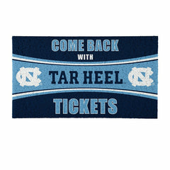 28" x 16" PVC Trapper Mat, Come Back with Tickets, University of North